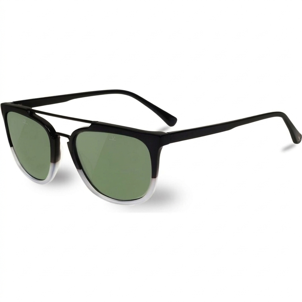 NEW VUARNET men's vl1604 cable car sunglasses in matt black - matt grey with bla